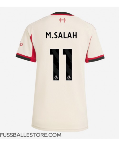 Günstige Liverpool Mohamed Salah #11 Auswärtstrikot Damen 2025-26 Kurzarm Günstige Liverpool Mohamed Salah #11 Auswärtstrikot Damen 2025-26 Kurzarm